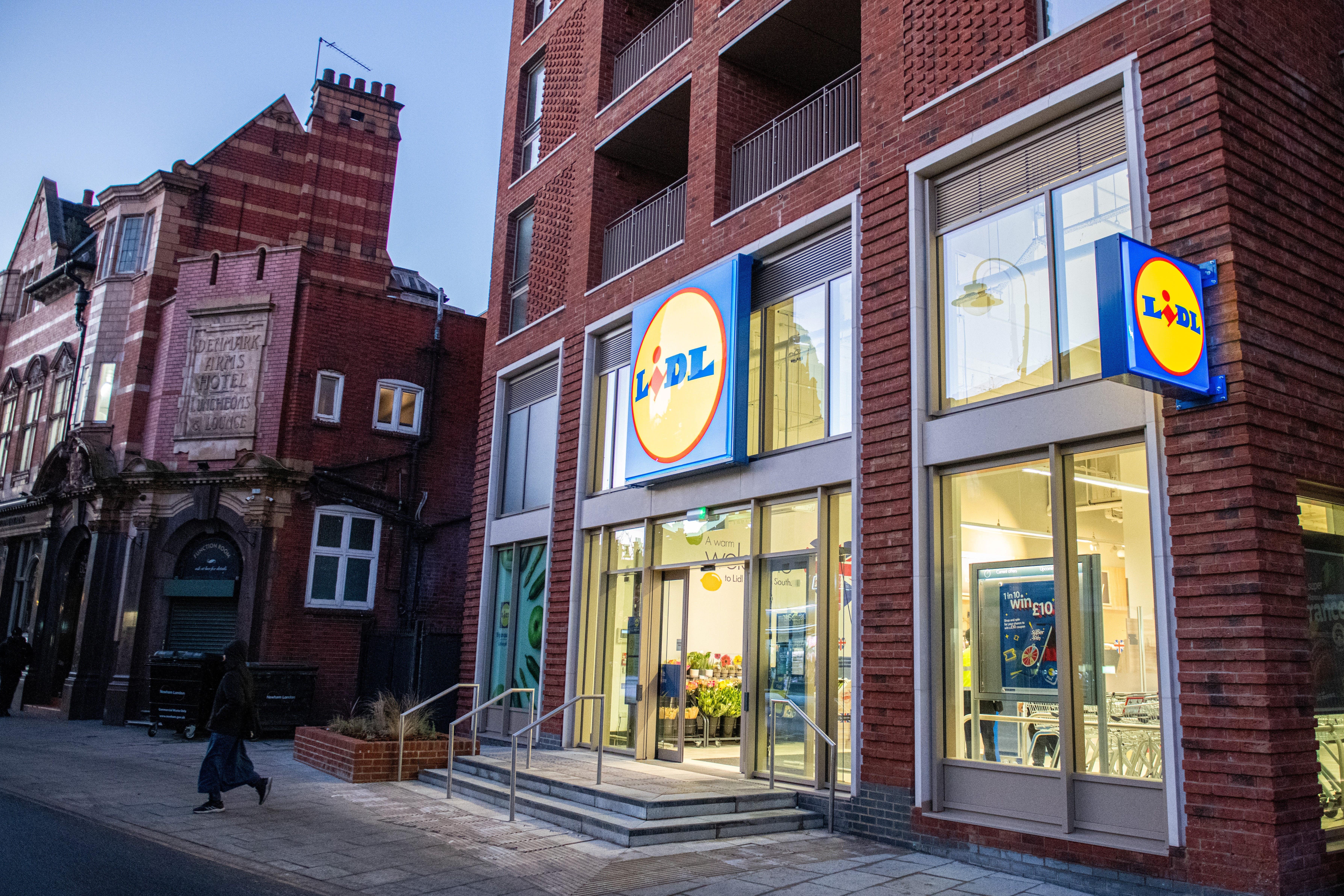 Lidl has said it will be opening 10 more shops in the UK before Christmas (Lidl/PA)