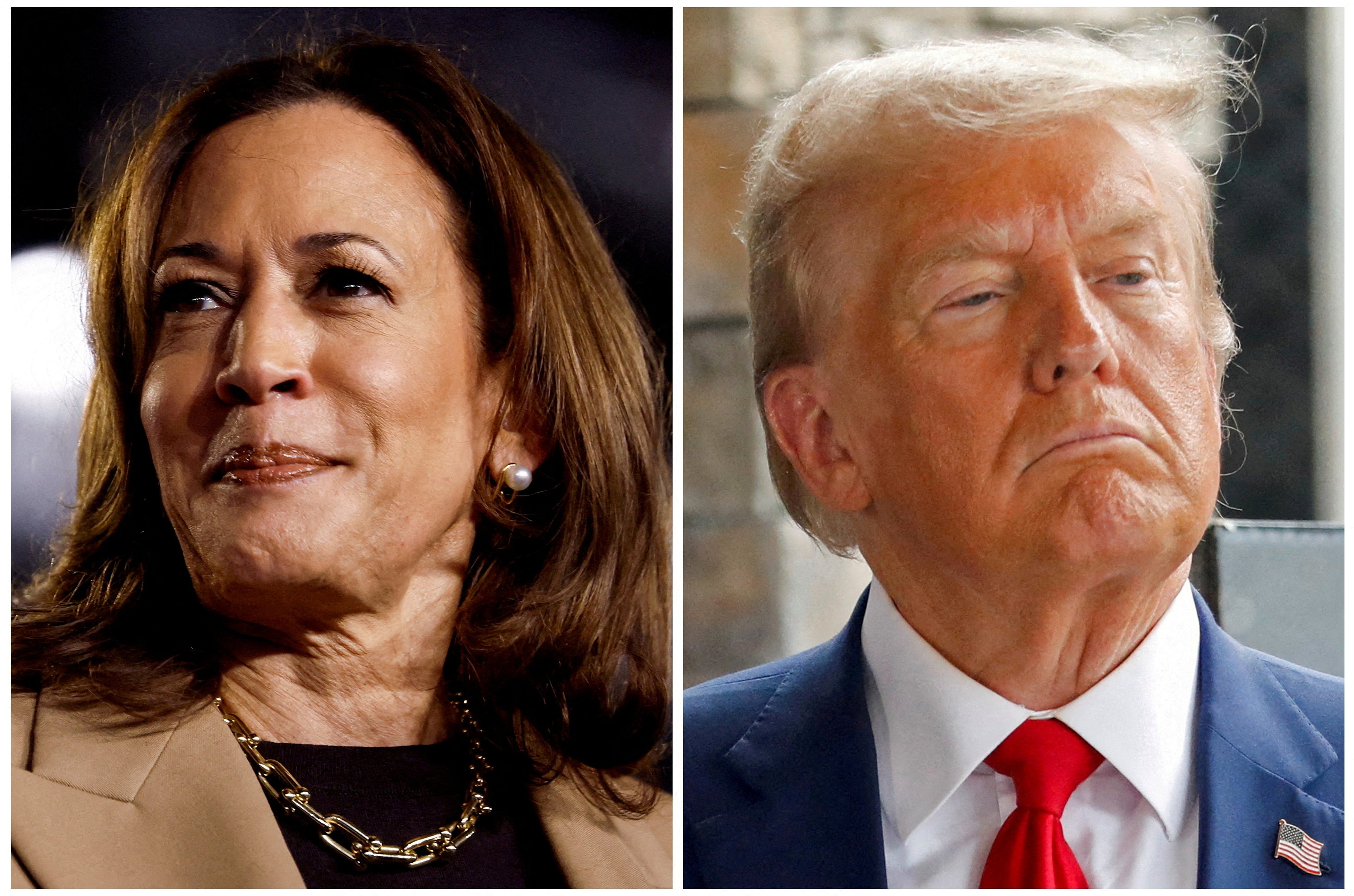 The polls are currently neck-and-neck between Harris and Trump