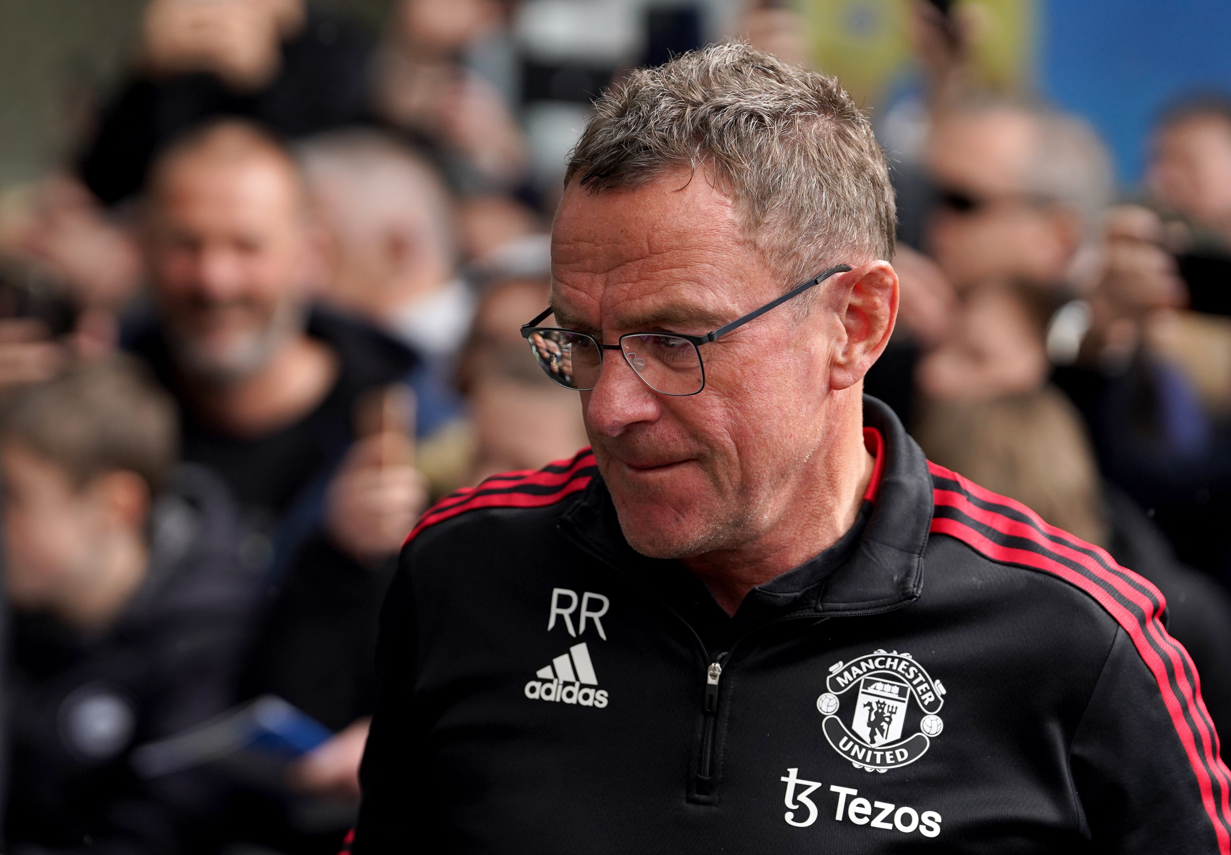 Ralf Rangnick endured a miserable time at Manchester United (Gareth Fuller/PA)