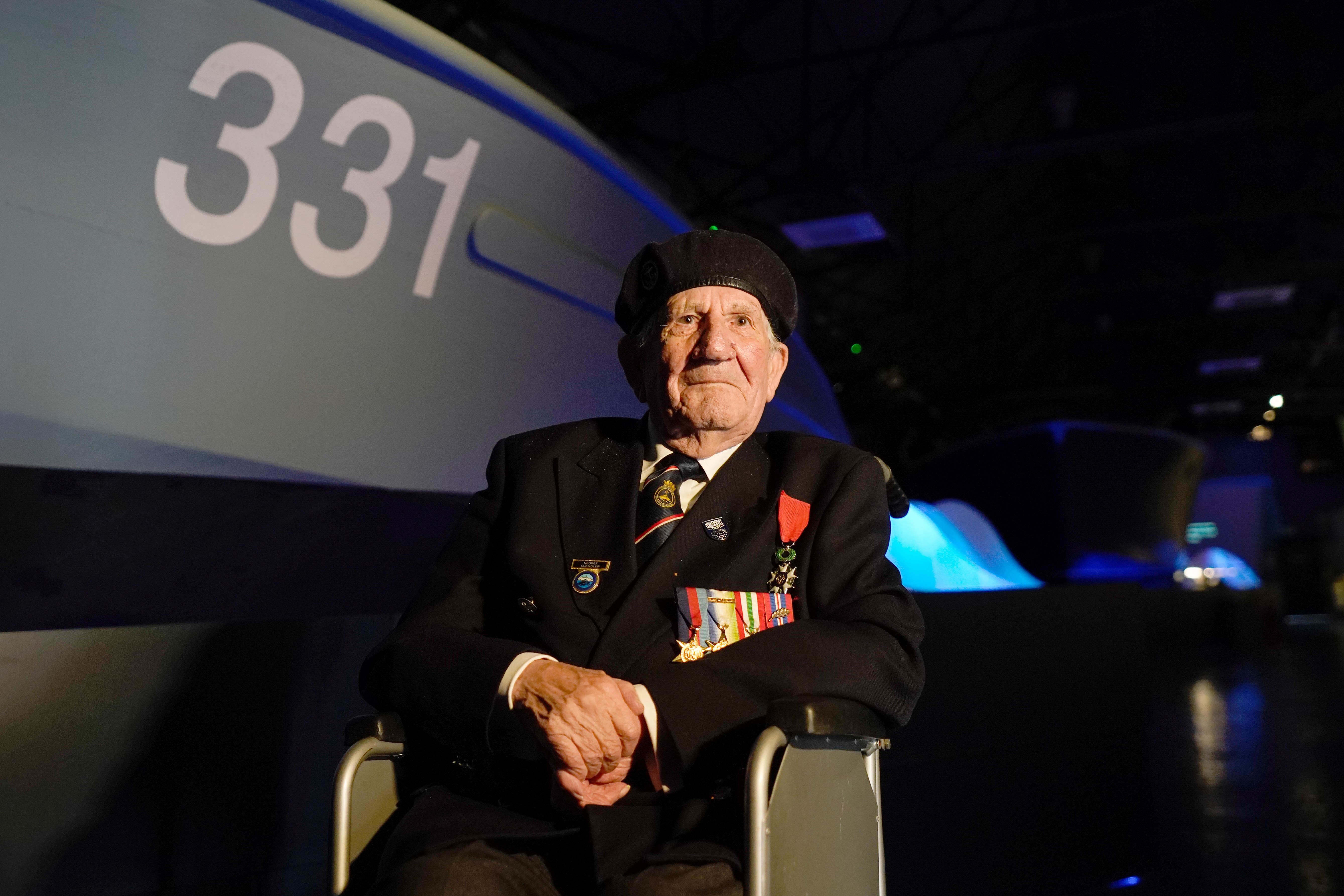 Veteran George Chandler has died (Andrew Matthews/PA)