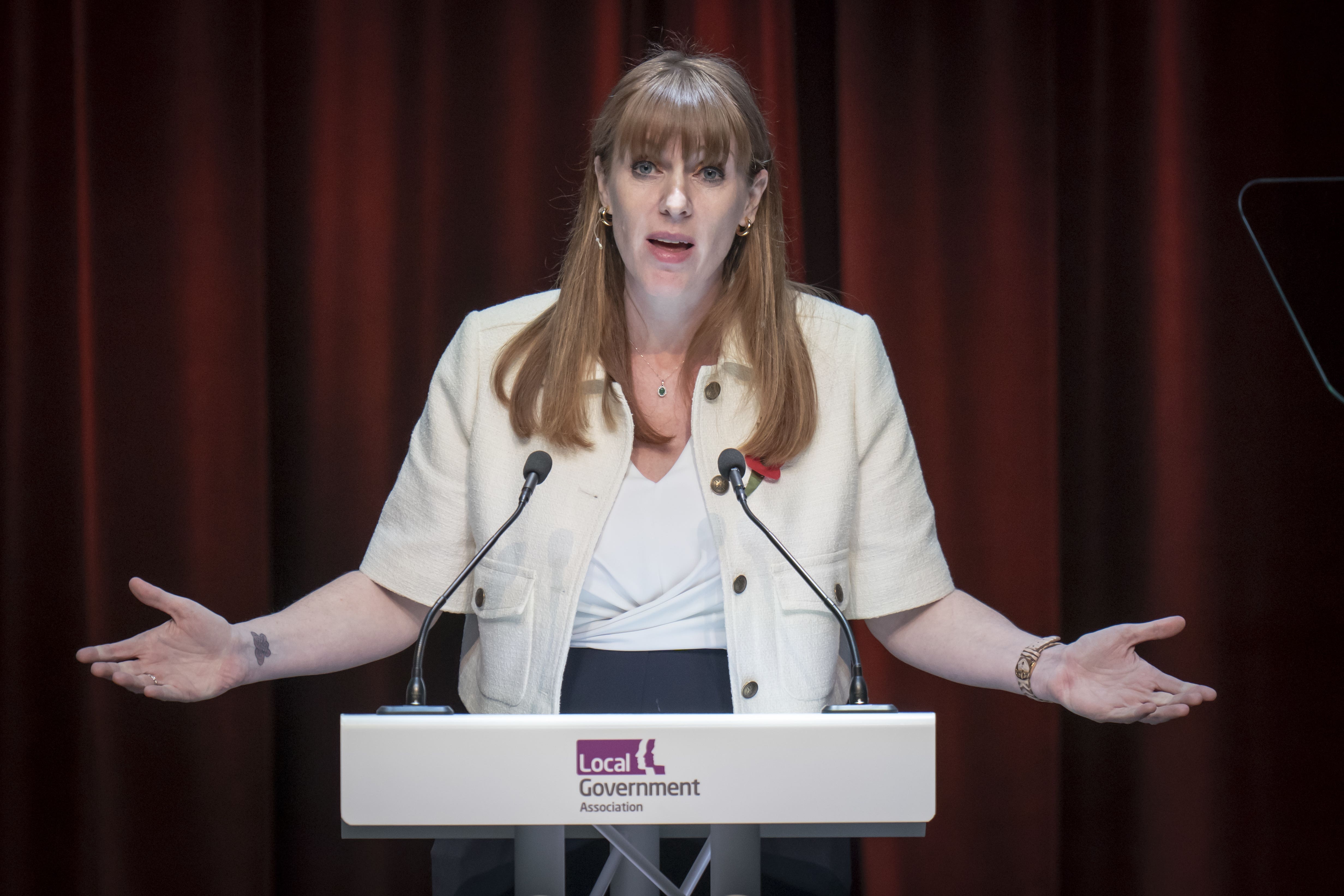 Deputy Prime Minister Angela Rayner (Danny Lawson/PA)