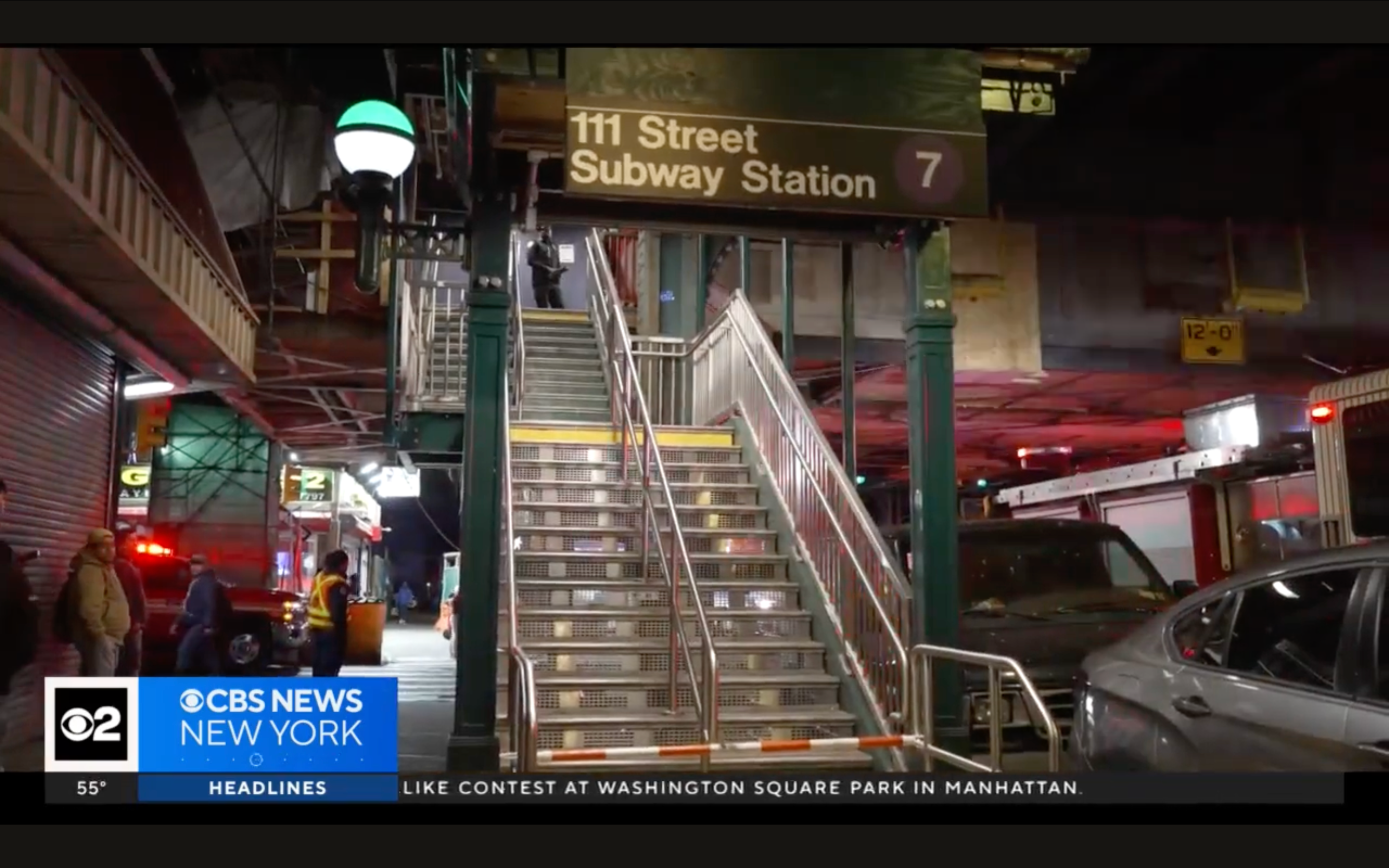 One girl killed, another badly injured after being struck by the 7 train in Queens while subway surfing