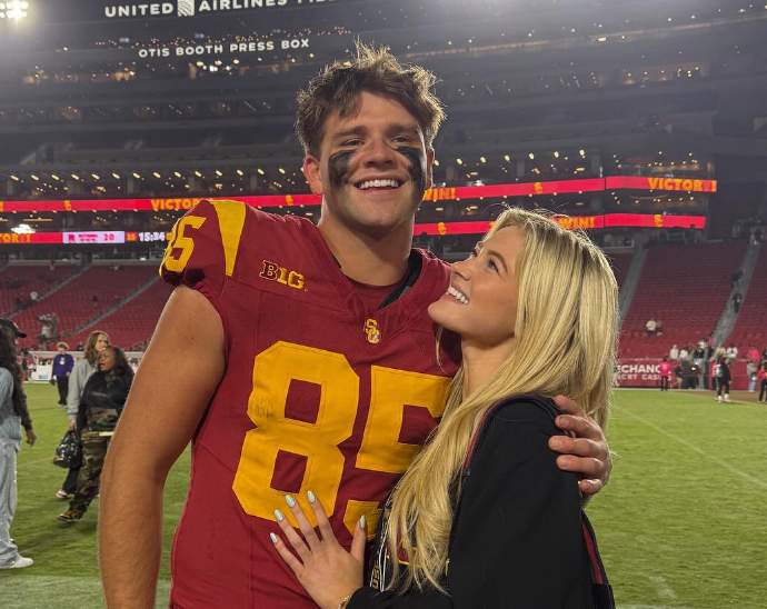 ‘Dancing with the Stars’ pro Rylee Arnold confirms relationship with USC football player Walker Lyons