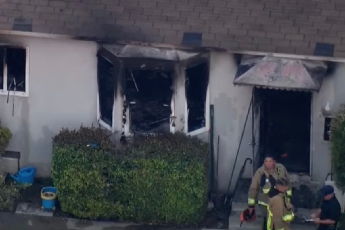 Three dead in suspected arson attack outside Los Angeles | The Independent