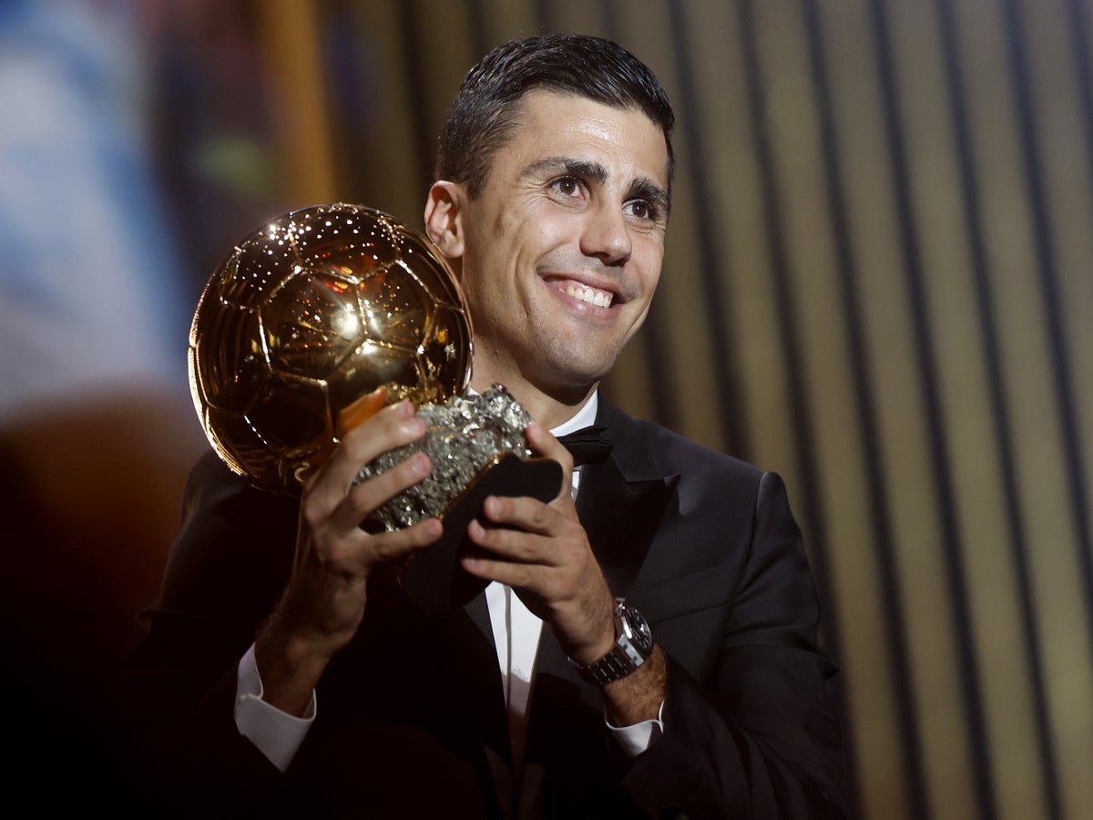 Ballon d'Or Awards LIVE: Vinicius Jr claims 'they're not ready' as Rodri crowned amid Real Madrid boycott | The Independent
