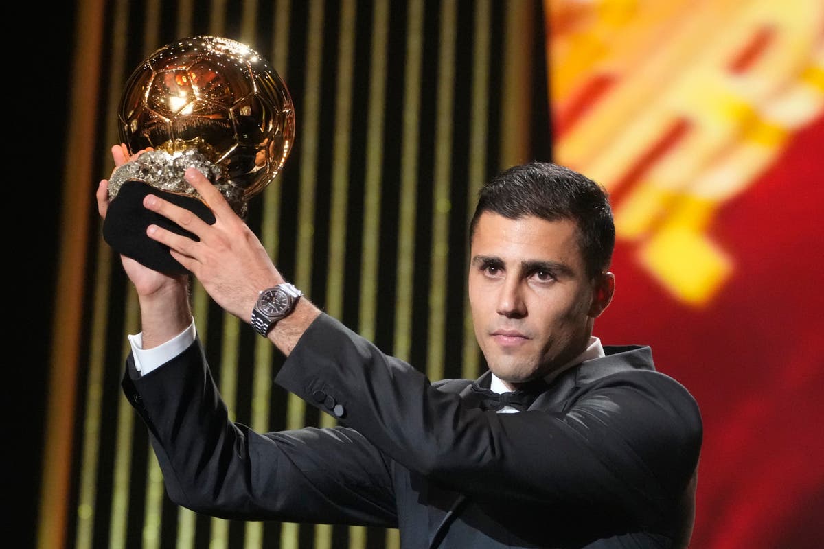 Ballon d’Or organisers reveal tiny margin by which Rodri beat Vinicius Jr