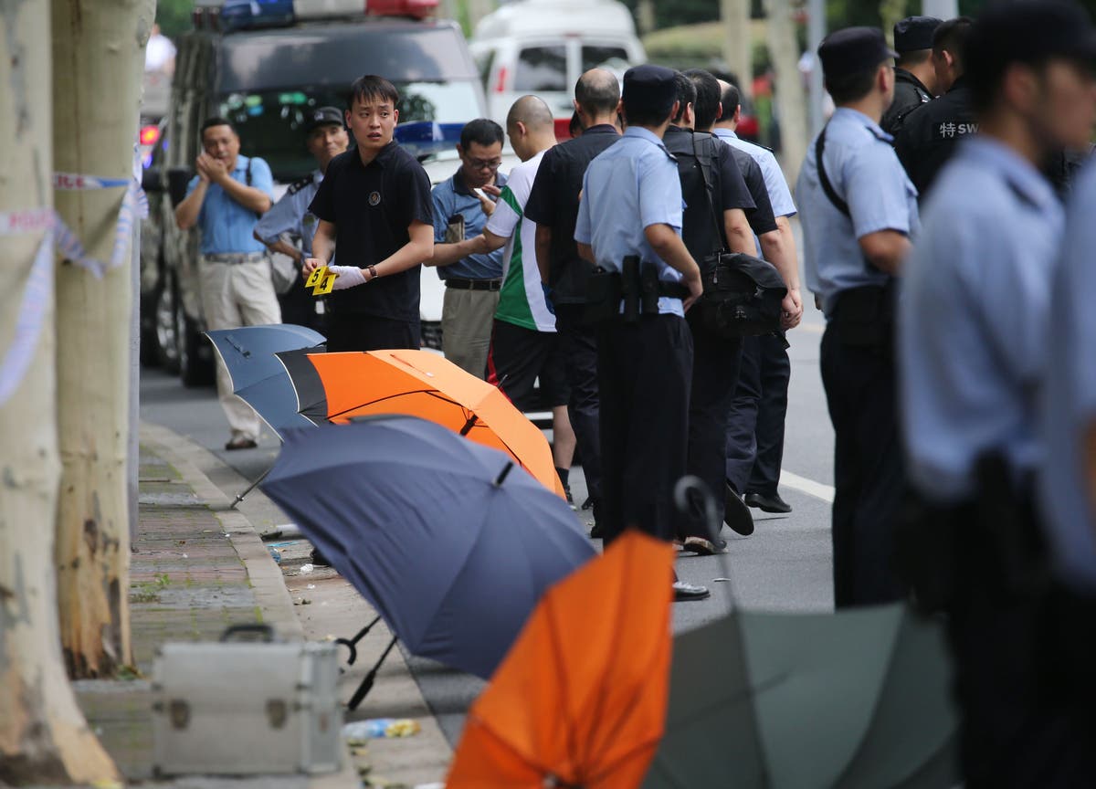 Children among five injured in knife attack near school in China