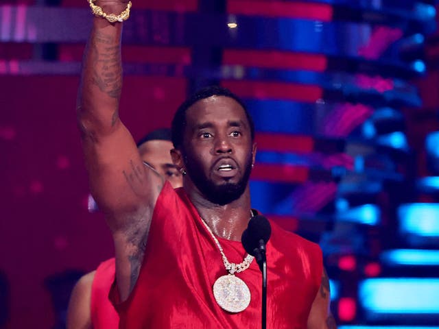 <p>Diddy at the 2023 MTV Video Music Awards </p>