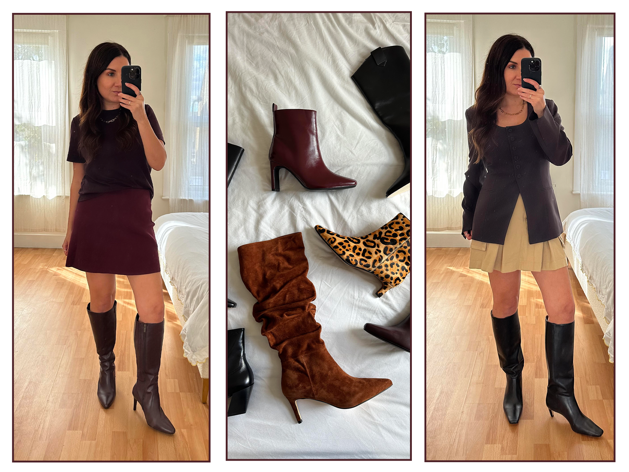 Ladies flat knee high boots on sale