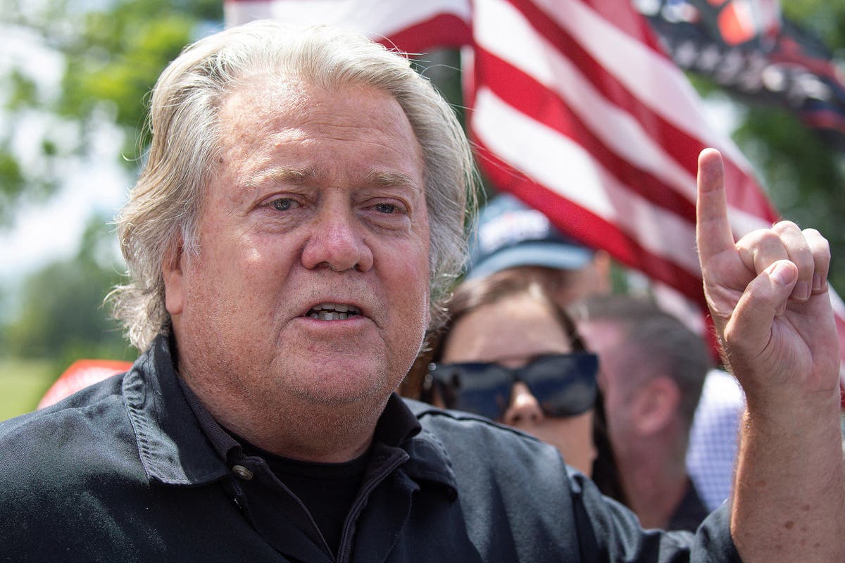 Watch live: Former Trump advisor Steve Bannon holds press conference after release from prison