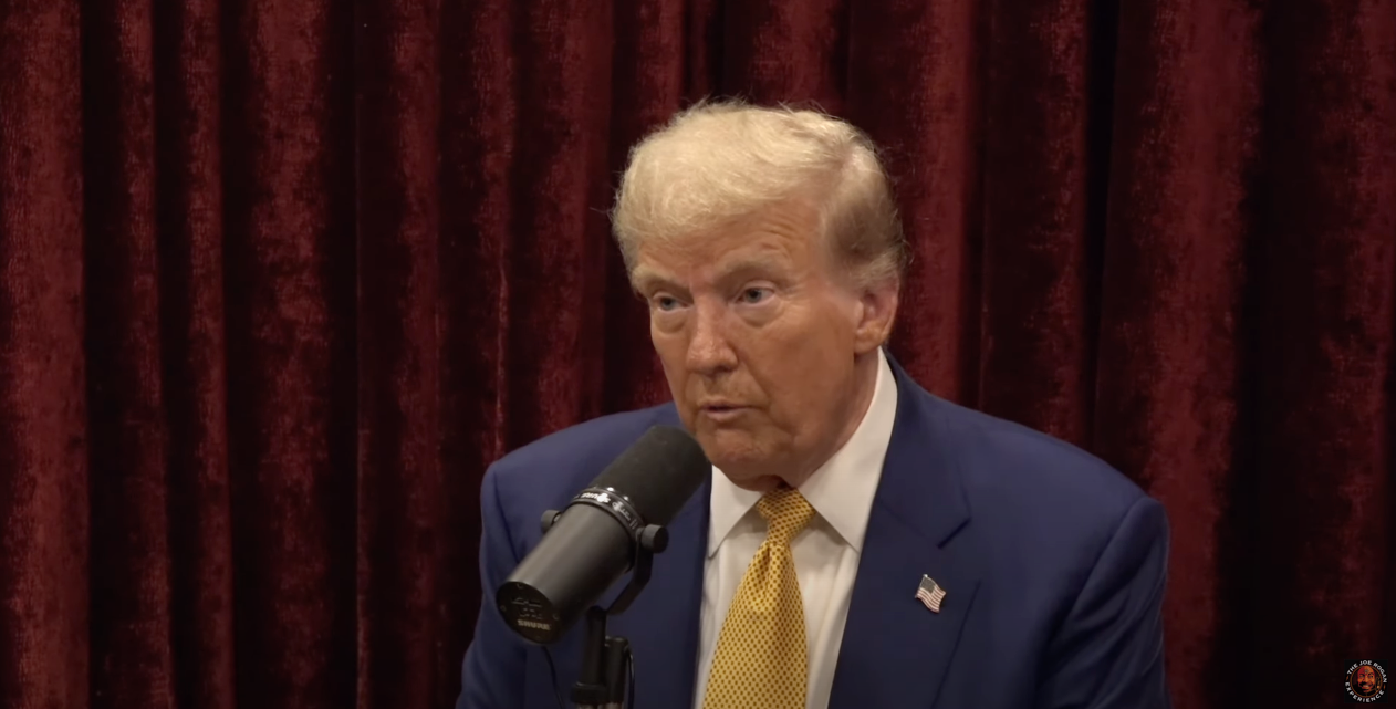 Donald Trump appearing on ‘the Joe Rogan Experience’ podcast