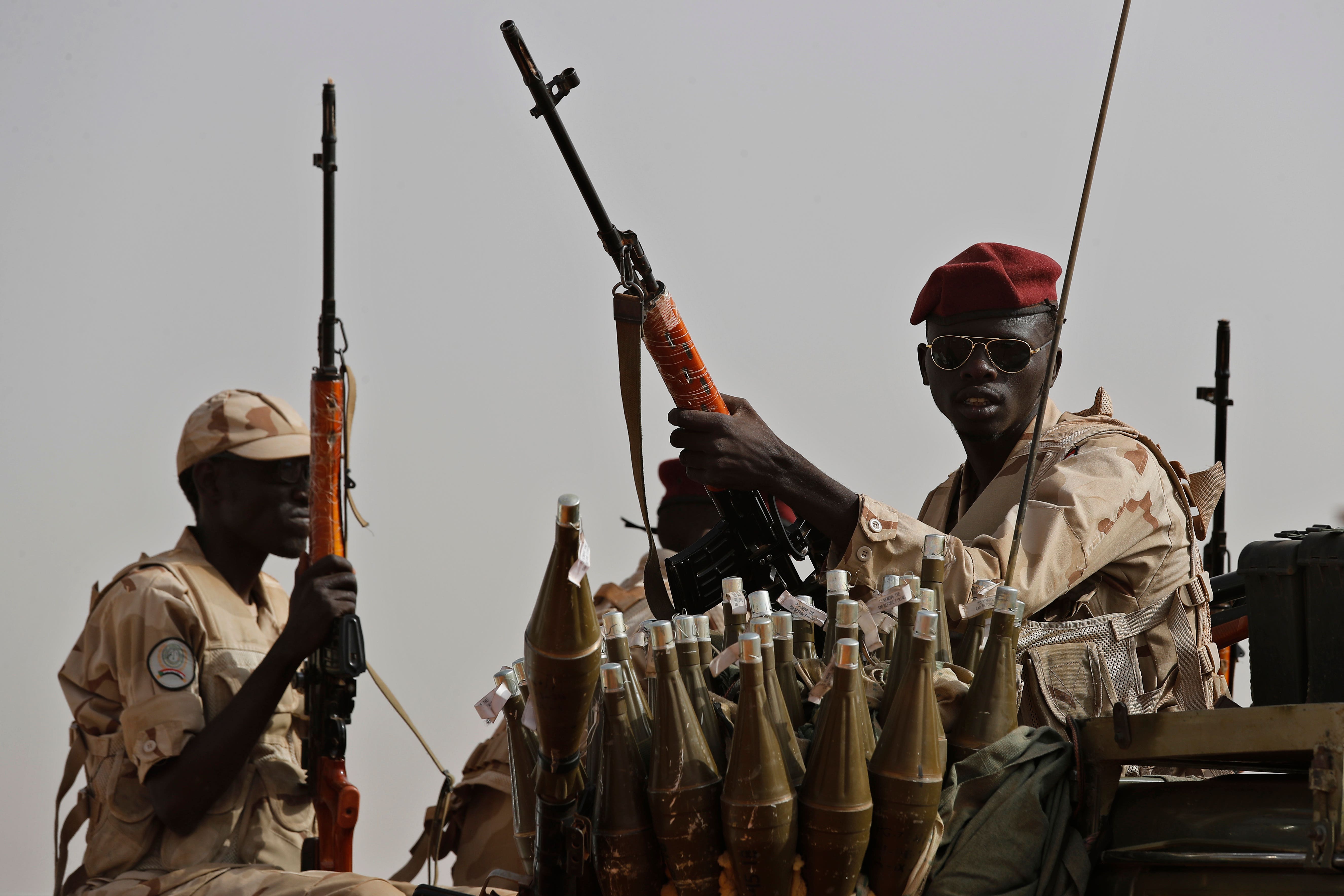 The Sudanese army has been fighting the RSF since last April (AP)