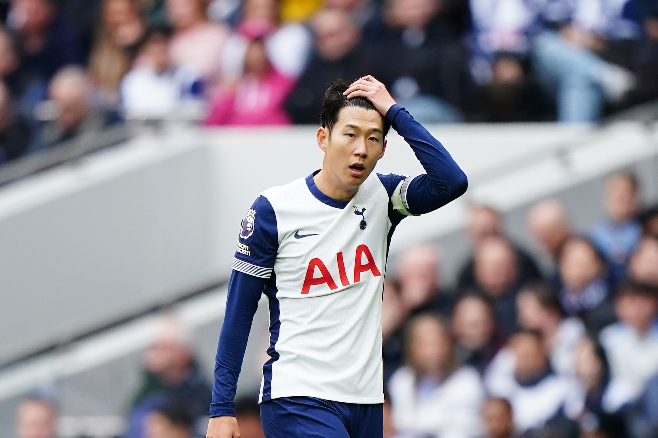 Son Heung-min has been battling a hamstring injury