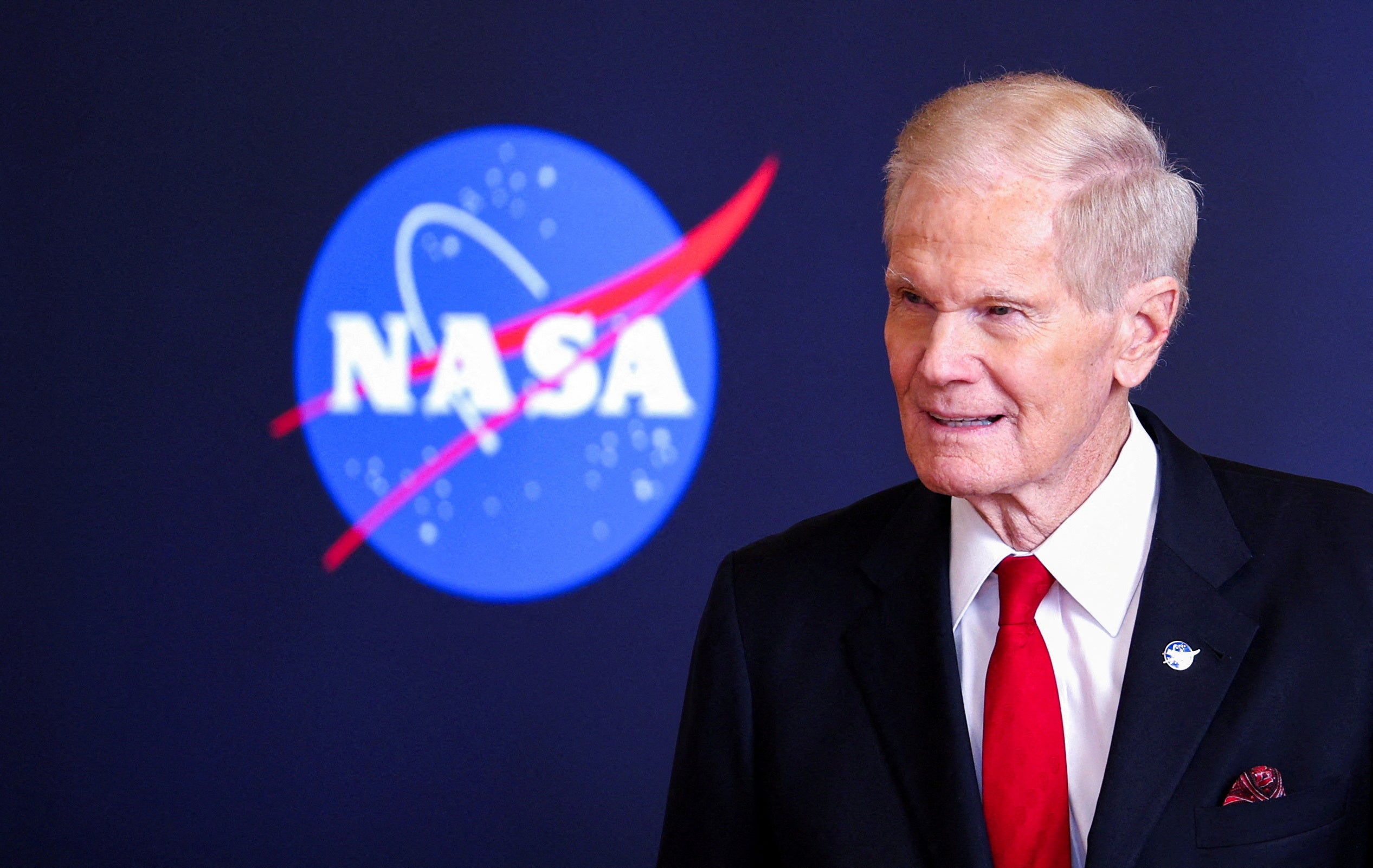 NASA administrator Bill Nelson gives a lecture at Bulgaria’s Sofia University earlier this month. Nelson reacted to a Wall Street Journal report that claimed SpaceX founder Elon Musk and Russian President Vladimir Putin had been calling each other since 2022. If true, Nelson said the news was “concerning”