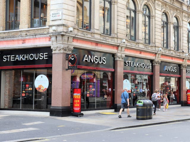 <p>Angus Steakhouse has been a central London staple for more than 55 years</p>