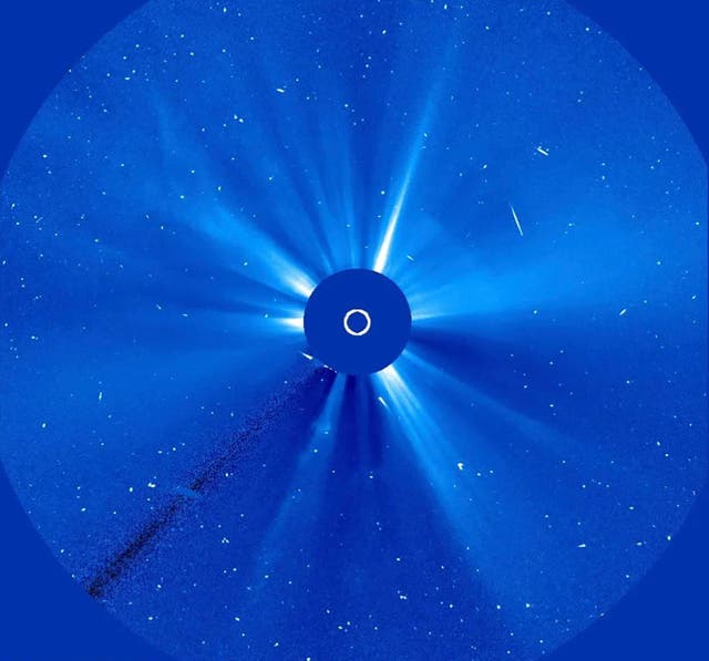 Disintegrated Halloween Comet