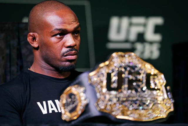 <p>Jon Jones fights Stipe Miocic on Saturday </p>