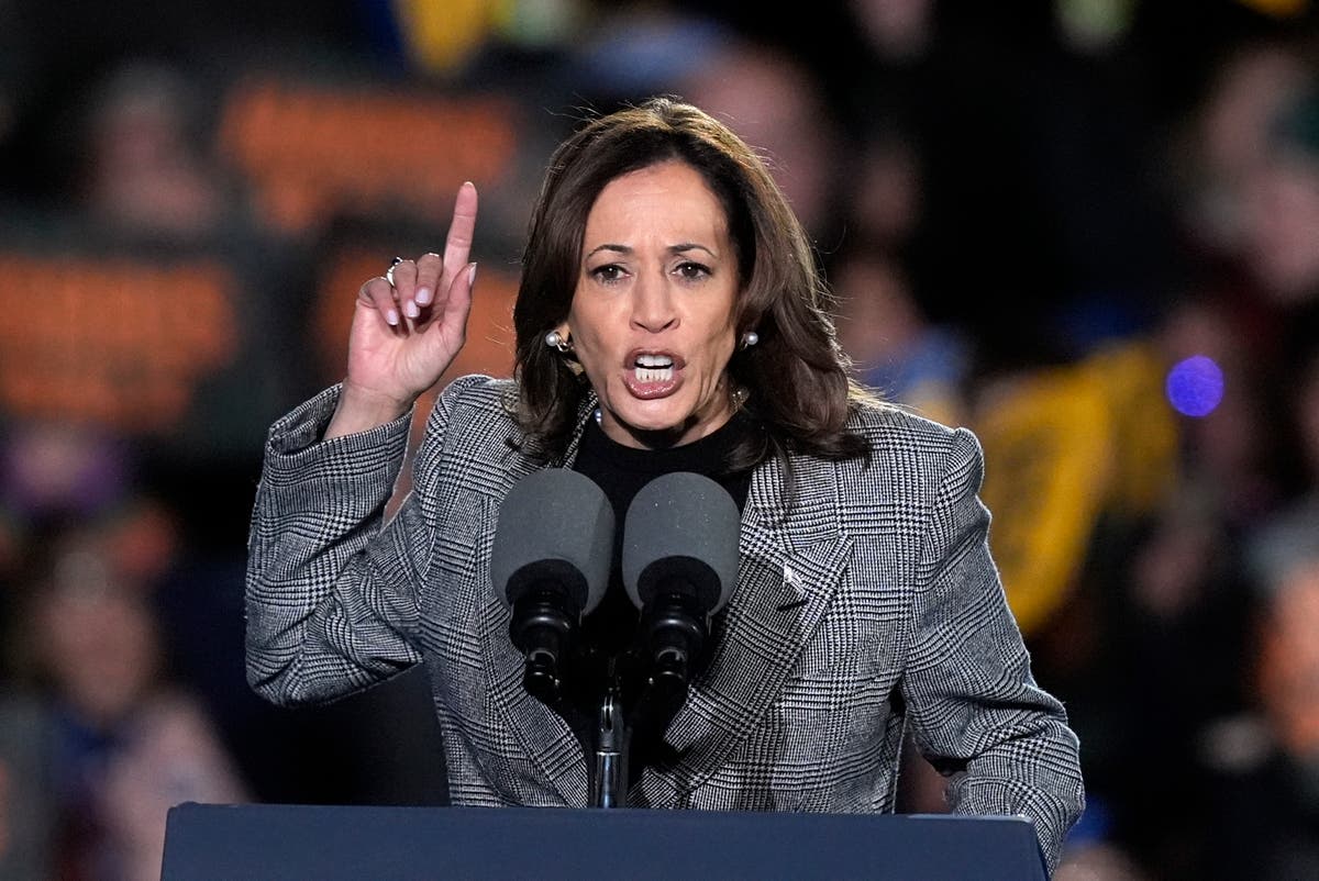 Harris will call Trump ‘unstable’ and ‘obsessed with revenge’ in DC closing speech