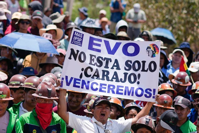 BOLIVIA-PROTESTAS