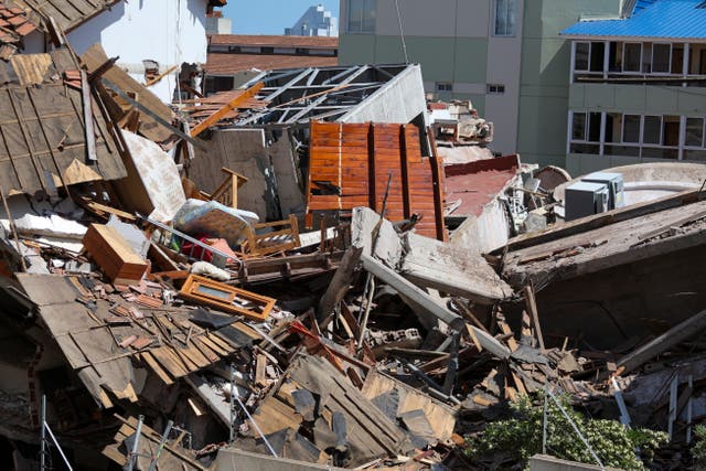 Argentina Hotel Collapse