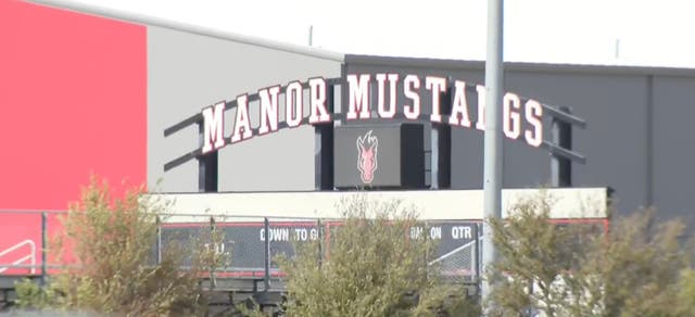 <p>A student at Manor Senior High School in Texas died after officials say he was stabbed to death by another student</p>