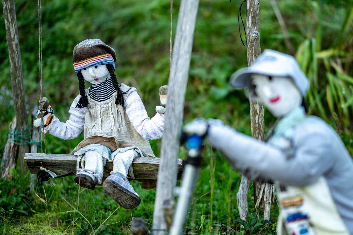 Village with ageing population erects life-sized puppets to ease loneliness