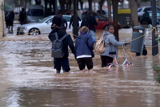 ESPAÑA-INUNDACIONES