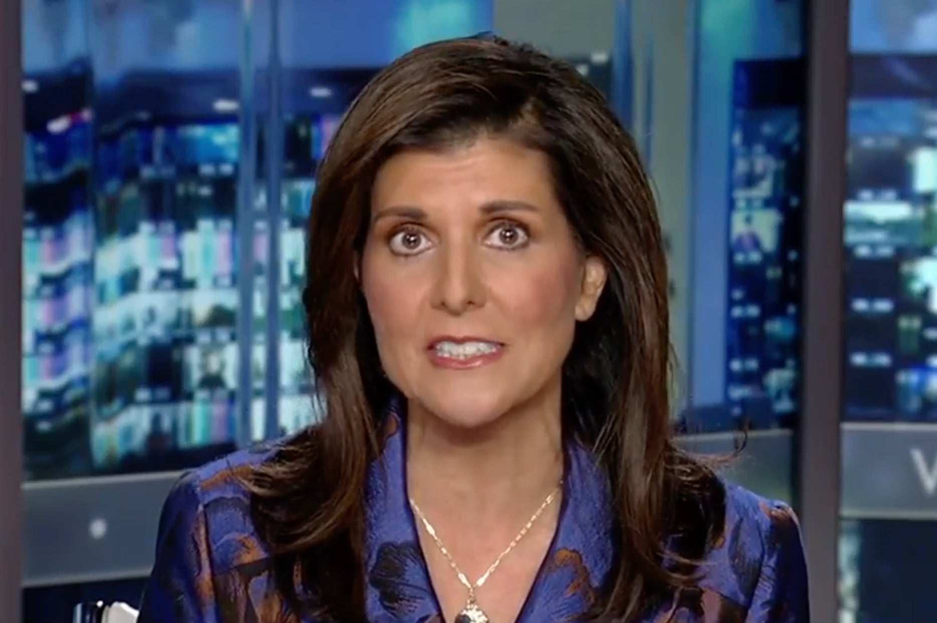 <p>Nikki Haley told Fox News’s Bret Baier that Trump needs to turn down his ‘overly masculine’ rhetoric</p>