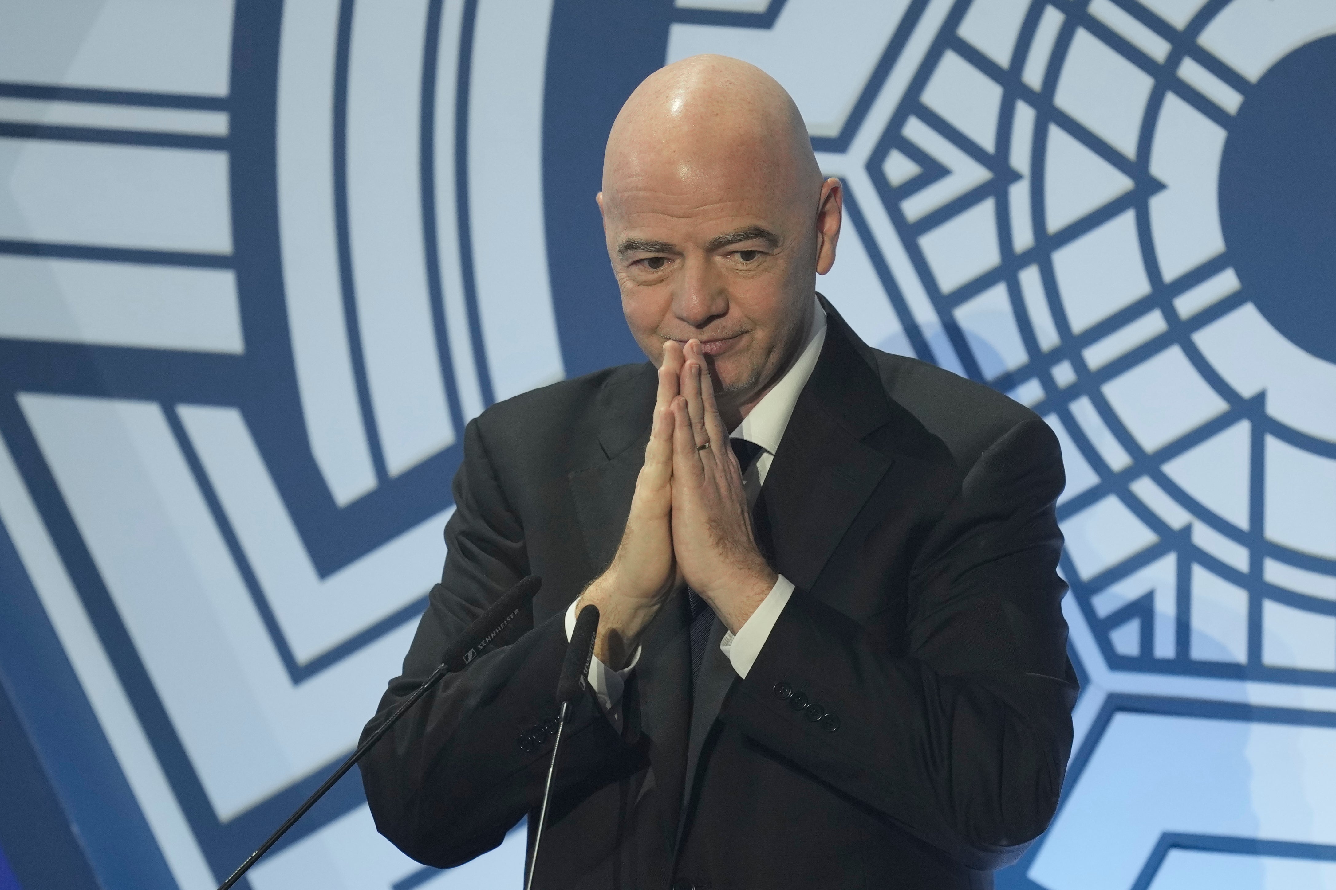 Gianni Infantino has faced criticism about his Fifa governance