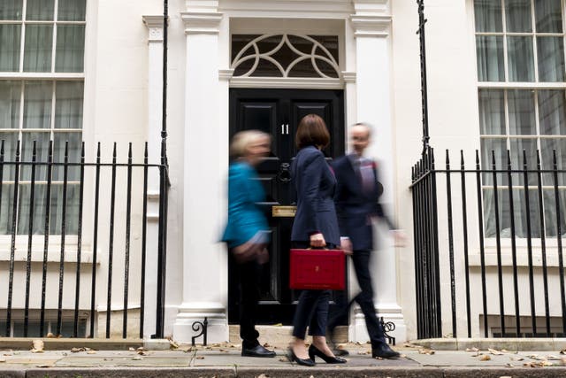 Chancellor of the Exchequer Rachel Reeves (Jordan Pettitt/PA)