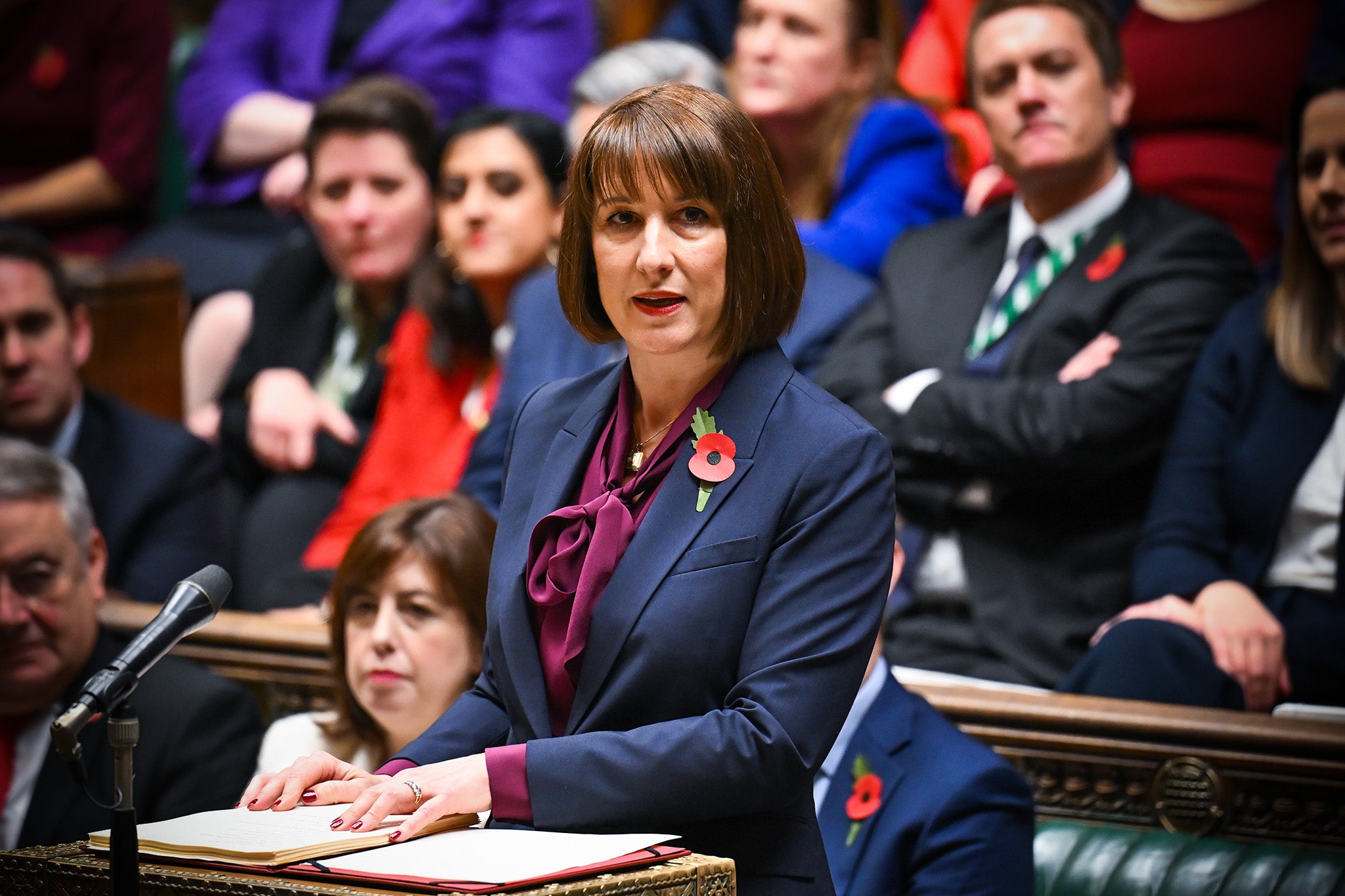 Rachel Reeves became the first woman to deliver a government Budget