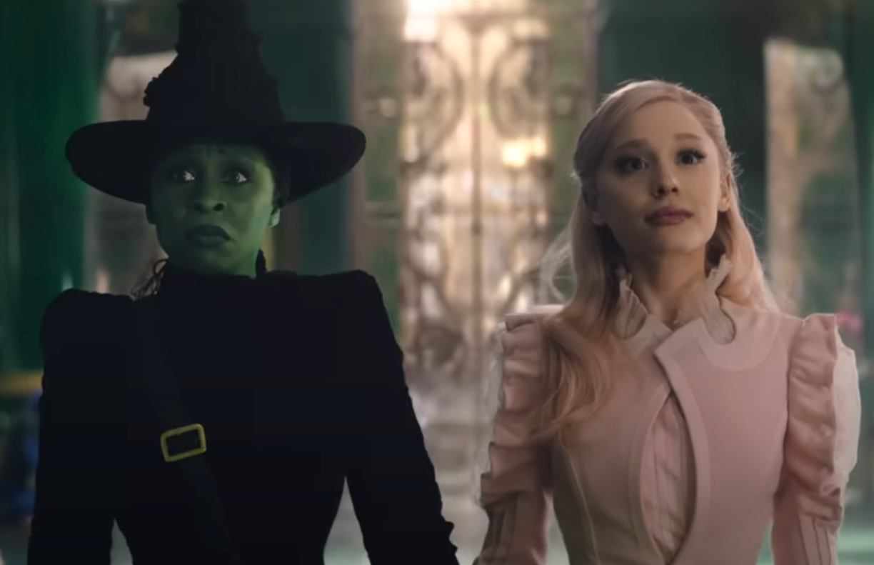 Cynthia Erivo and Ariana Grande in ‘Wicked’