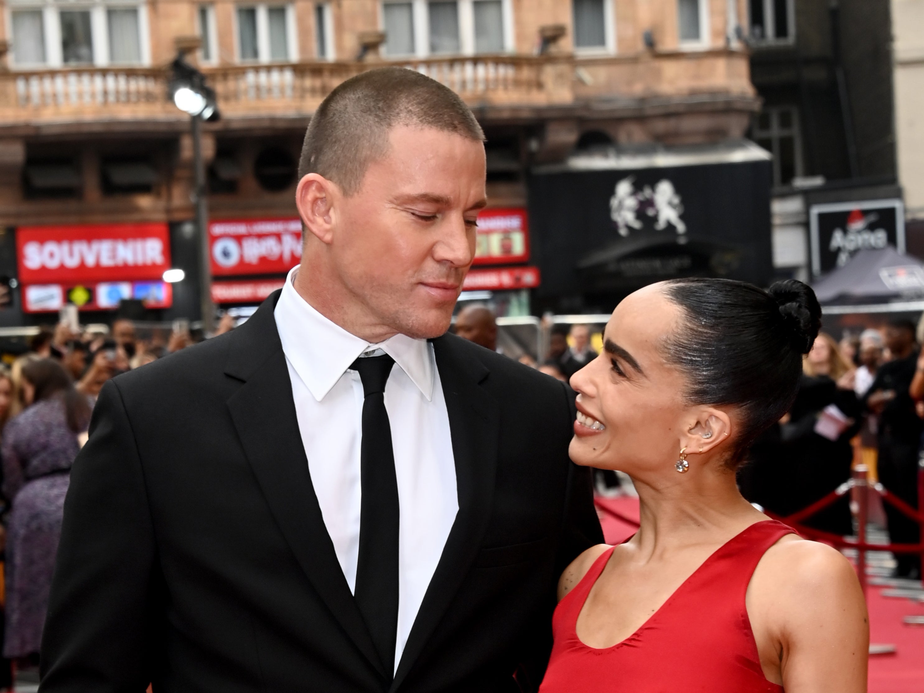 Channing Tatum and Zoë Kravitz first connected in 2017 while providing voiceovers for The Lego Batman Movie