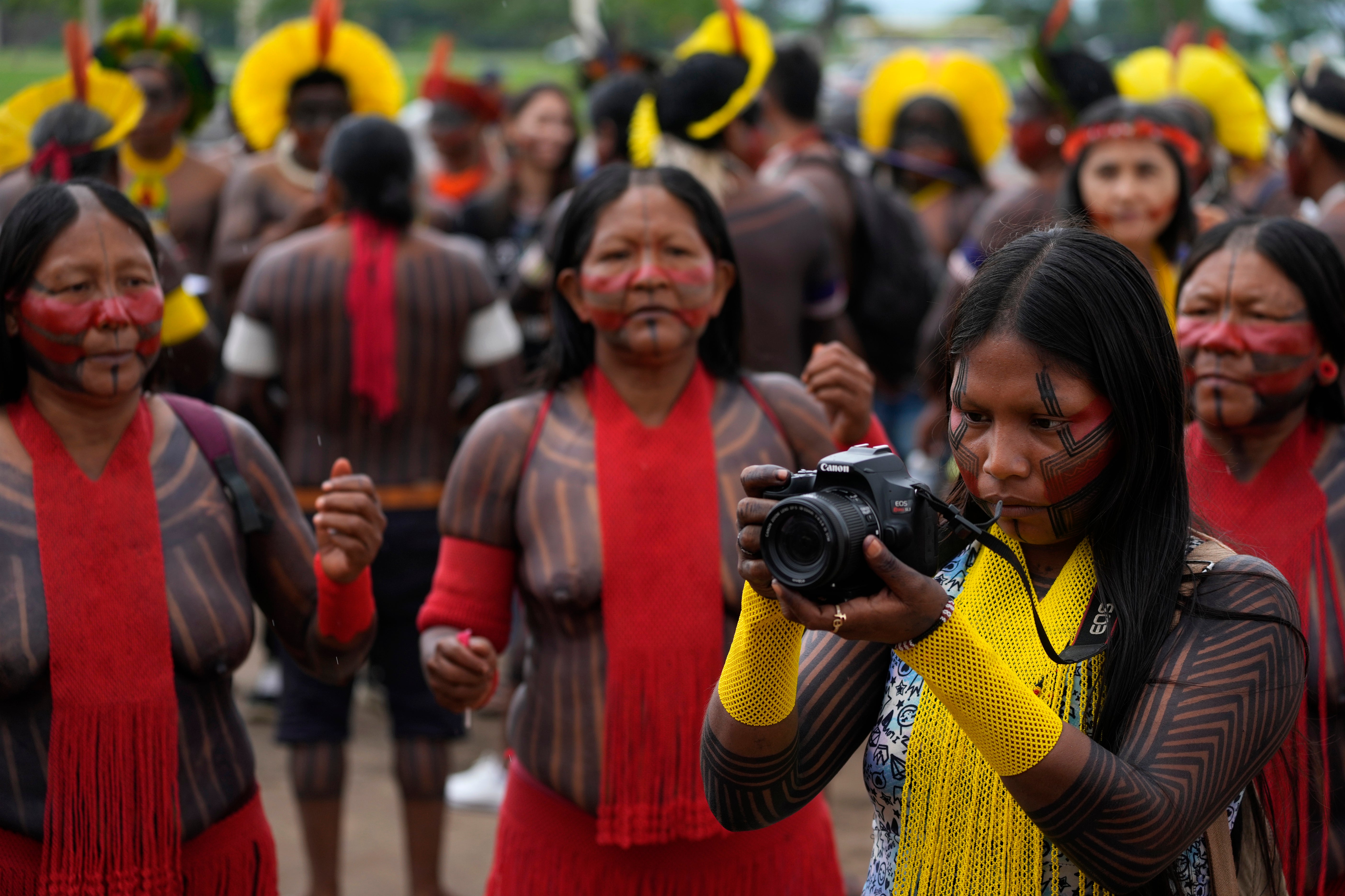 Brazil Indigenous Protest