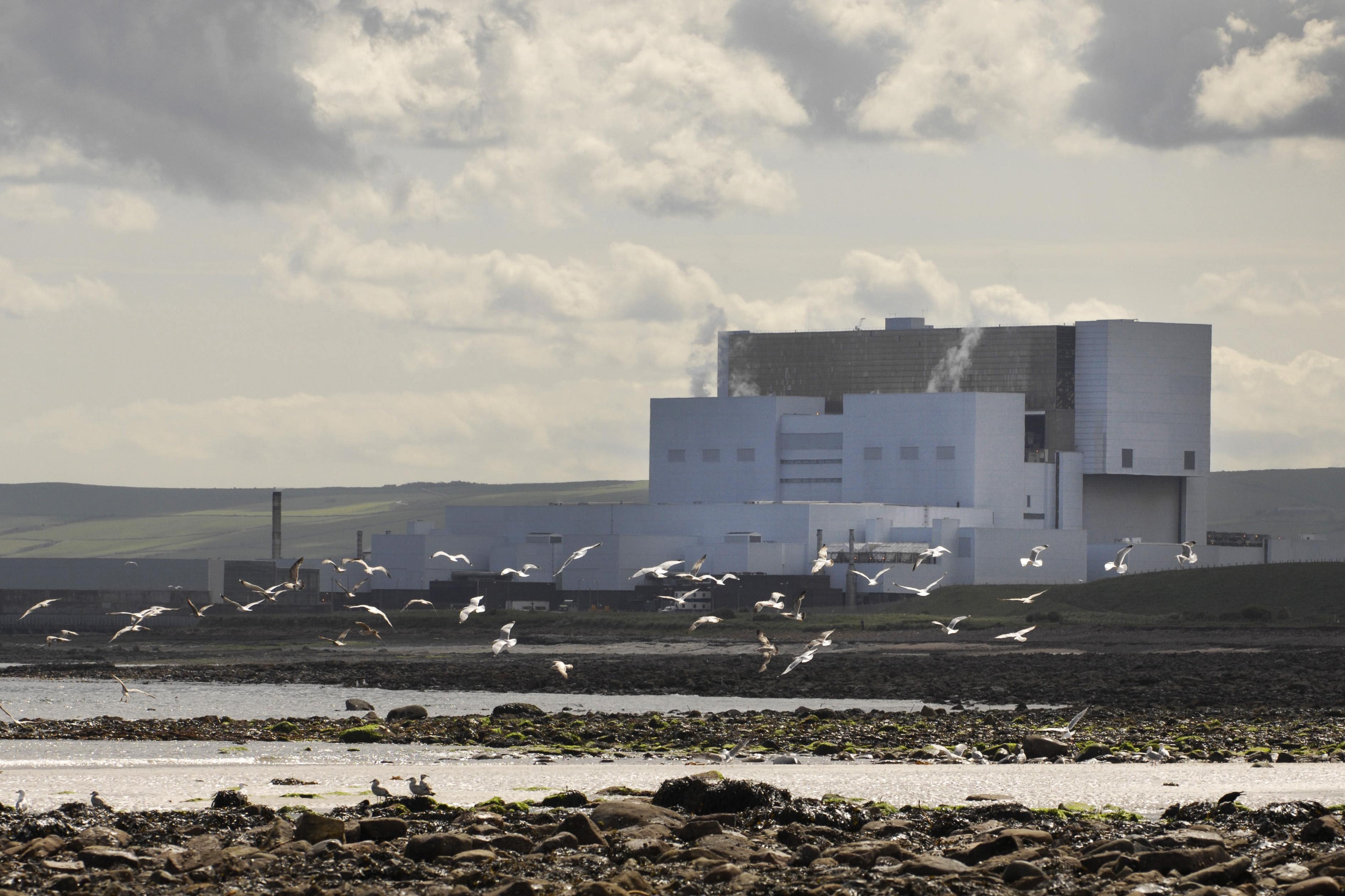 Torness Nuclear Power Station, near Dunbar, in Scotland (Danny Lawson/PA)