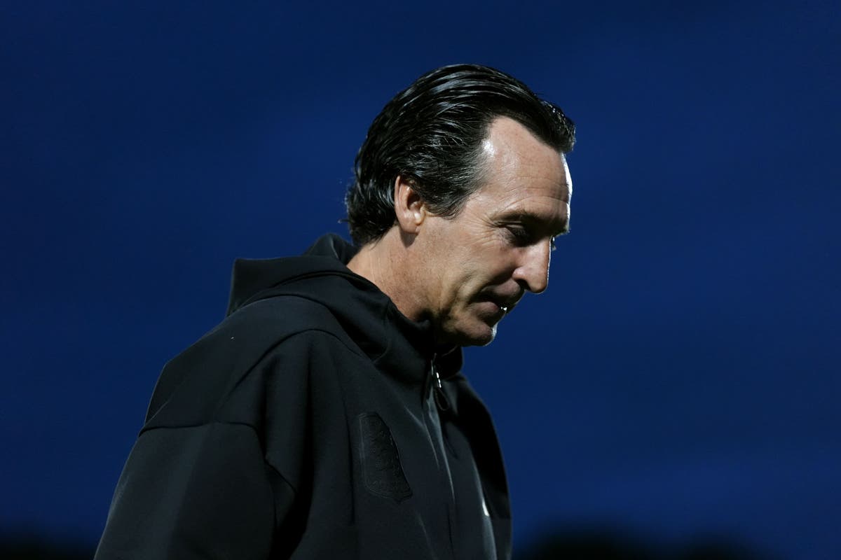 Unai Emery defends his team selection after Aston Villa’s cup exit