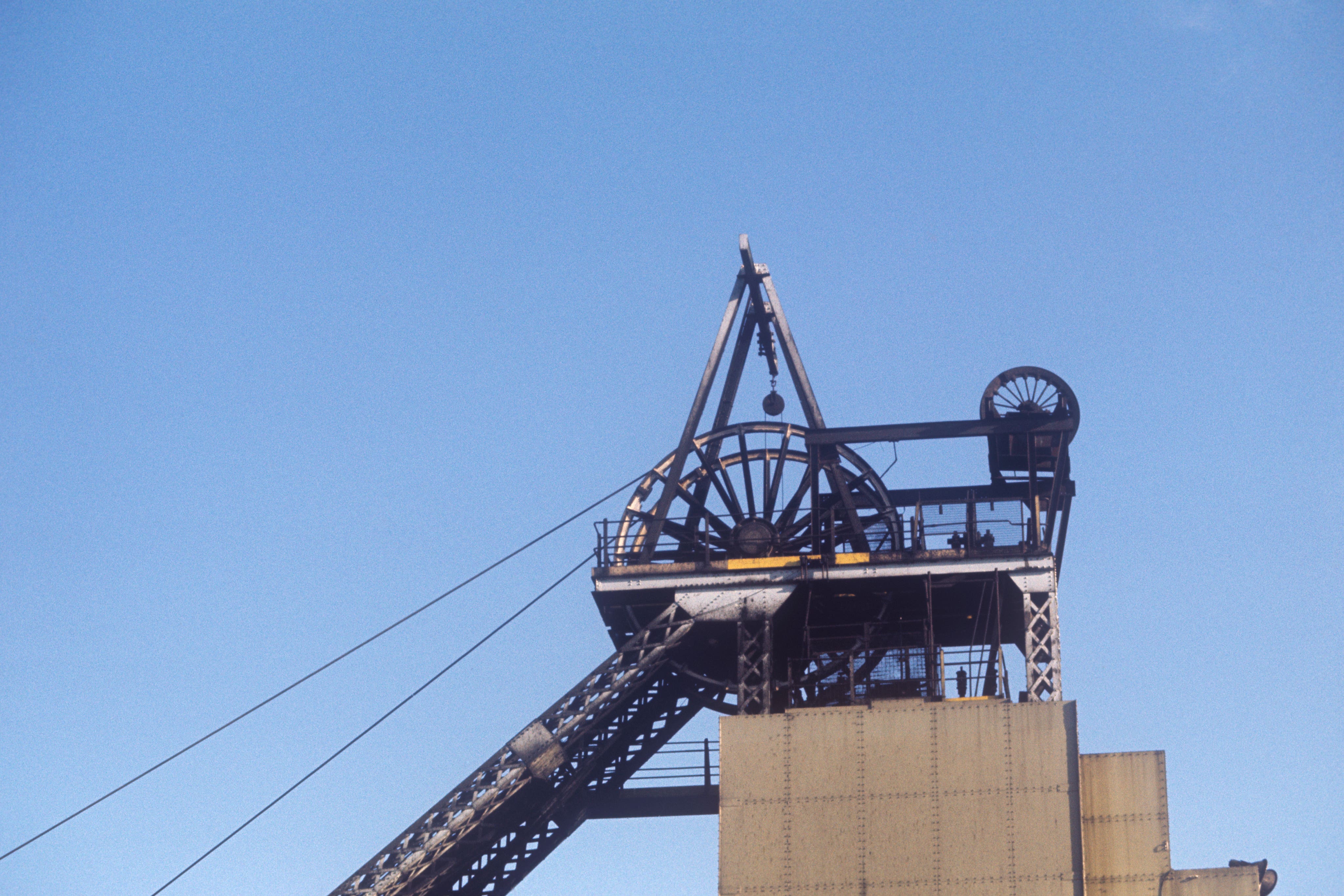 Winding gear at Ollerton Colliery (Archive/PA)