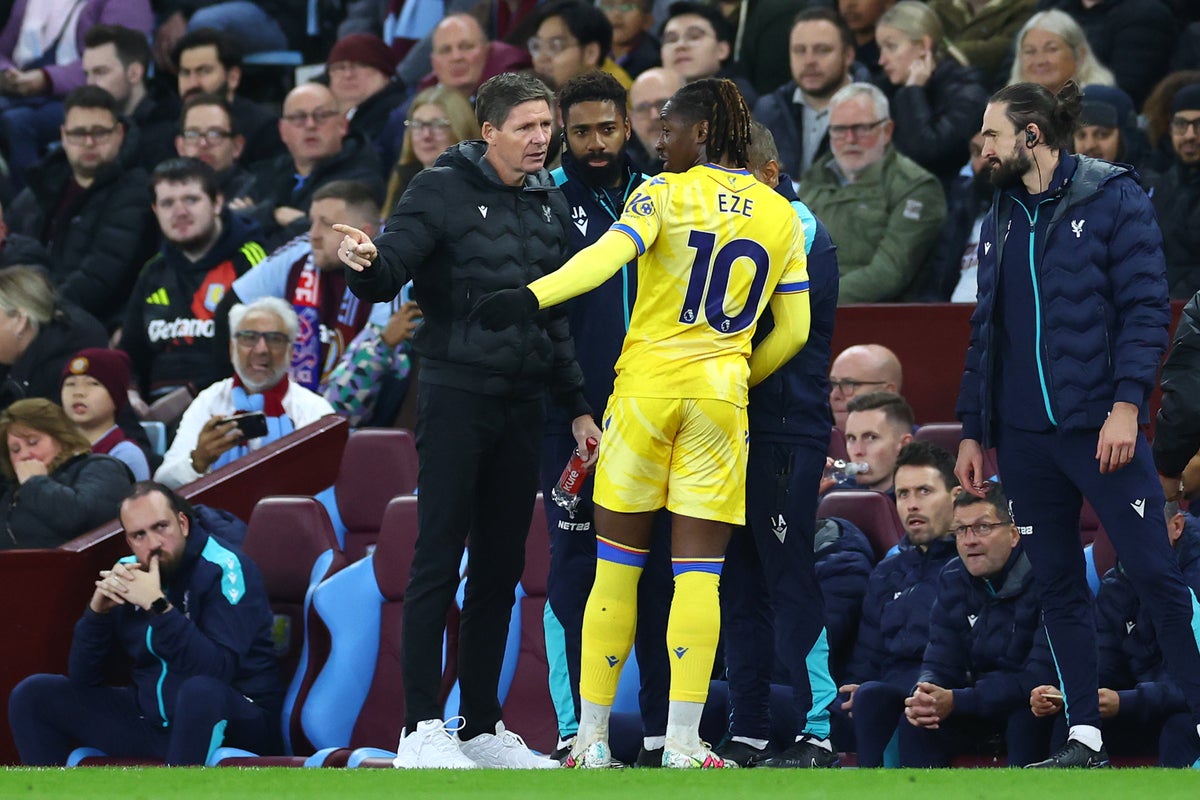 Palace boss makes transfer admission with star midfielder close to departure