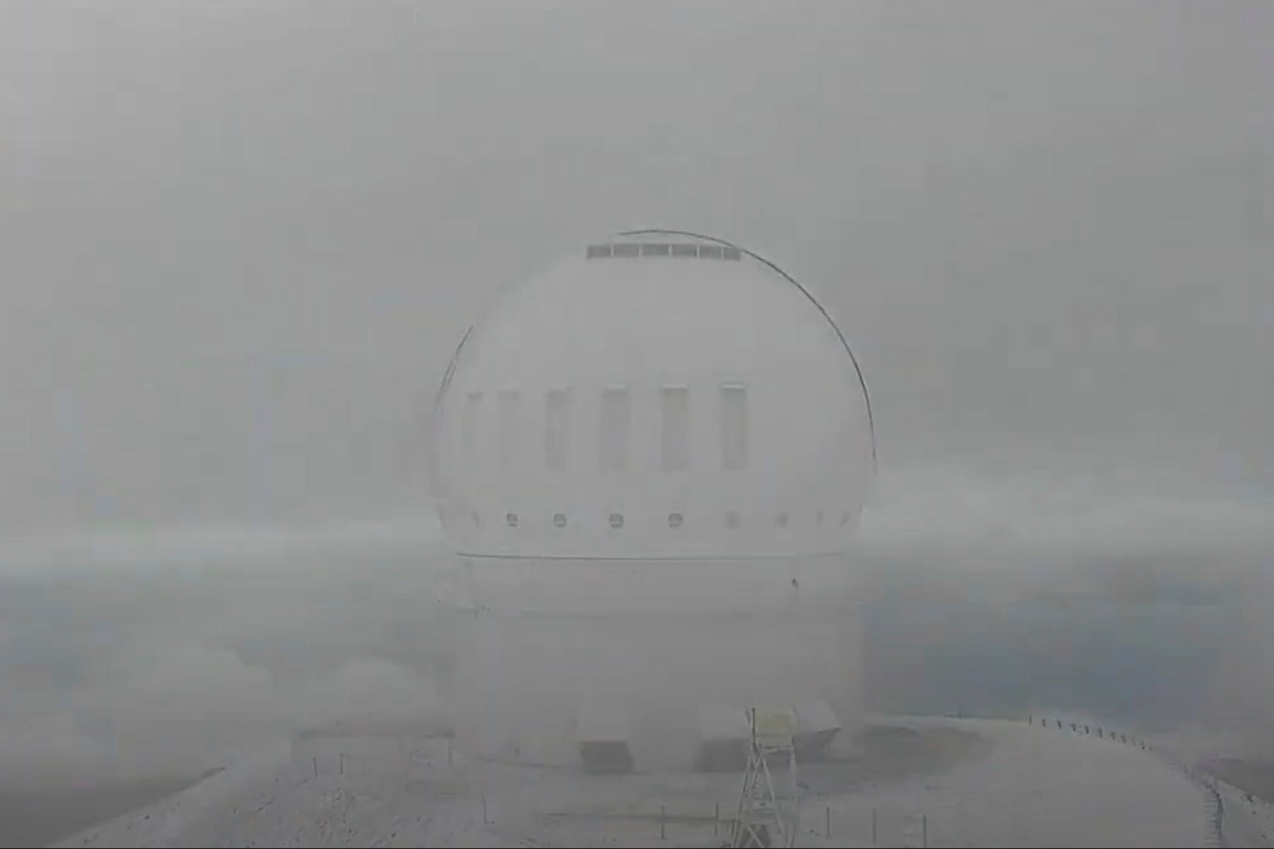 The summit of Mauna Kea in Hawaii on Sunday