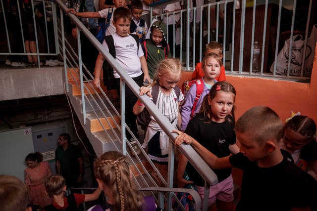 Russia-Ukraine-War-Underground Schools