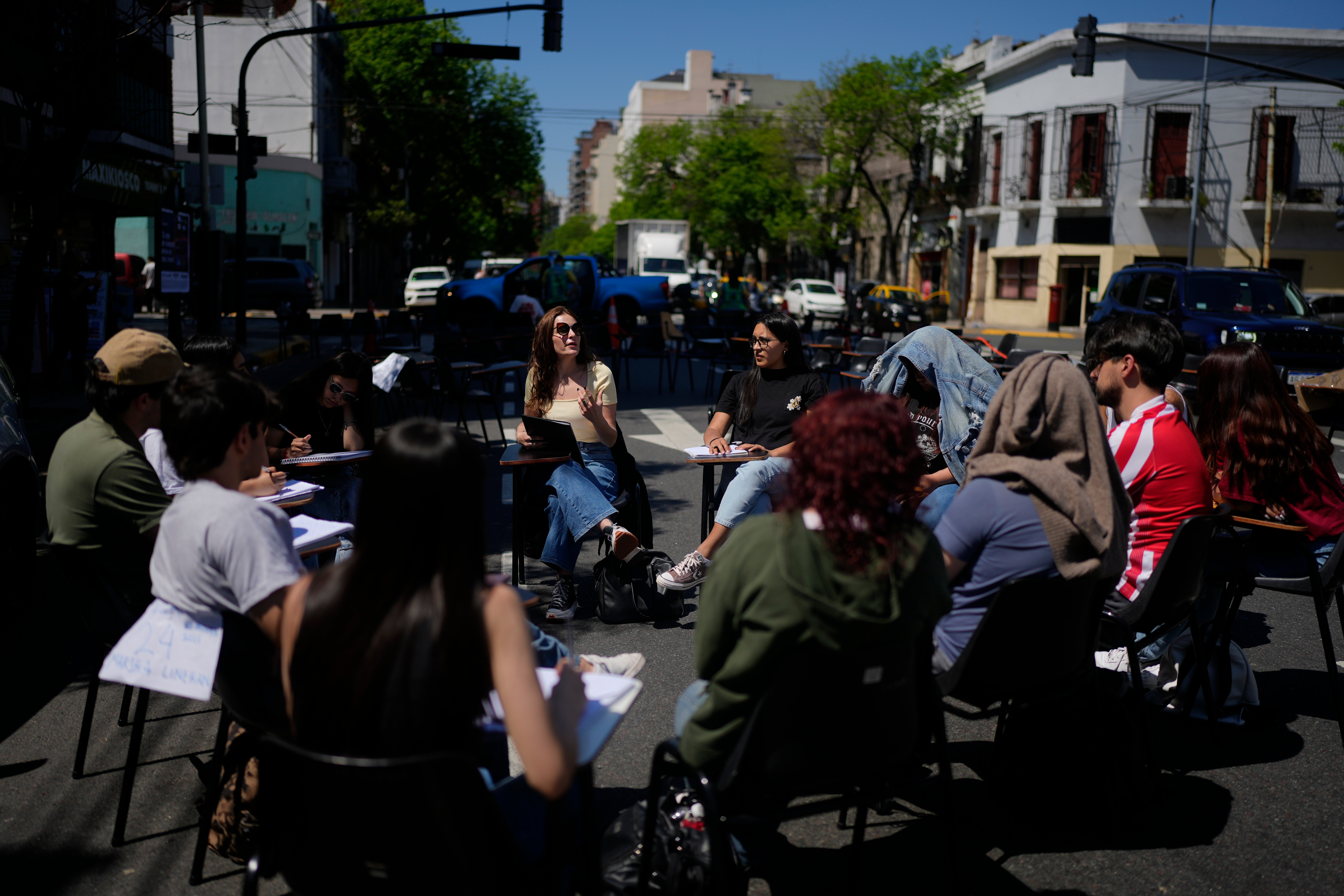 AP EXPLICA ARGENTINA-UNIVERSIDADES PROTESTAS