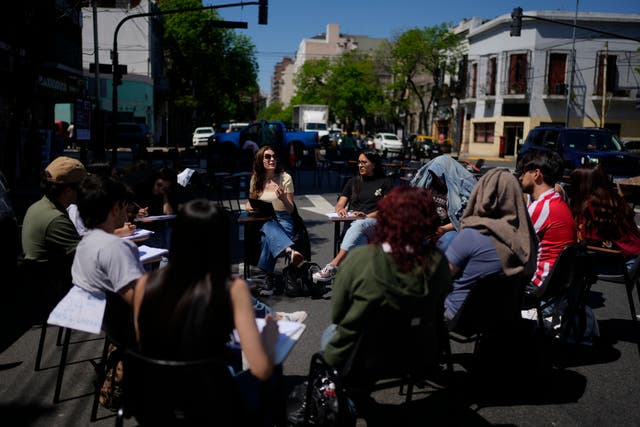 AP EXPLICA ARGENTINA-UNIVERSIDADES PROTESTAS