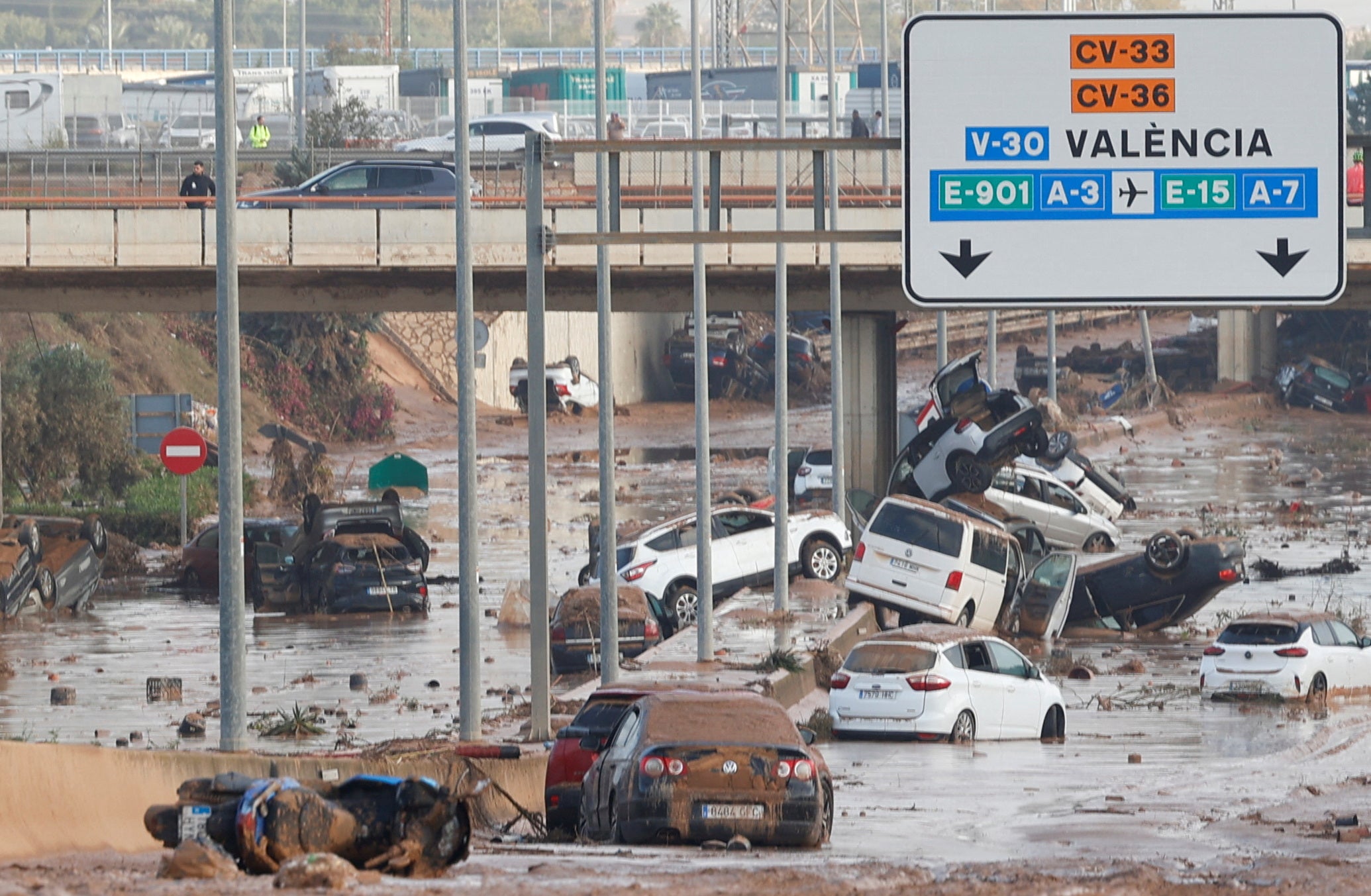 The ‘cold drop’ results in water-laden clouds hovering over locations for many hours