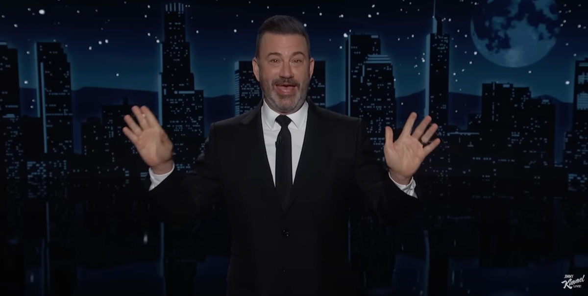 Jimmy Kimmel roasts Trump’s ‘confusing’ garbage truck stunt