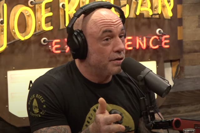 <p>Joe Rogan says he previously warned Tony Hinchcliffe that his Puerto Rico joke may get him ‘stabbed’ </p>