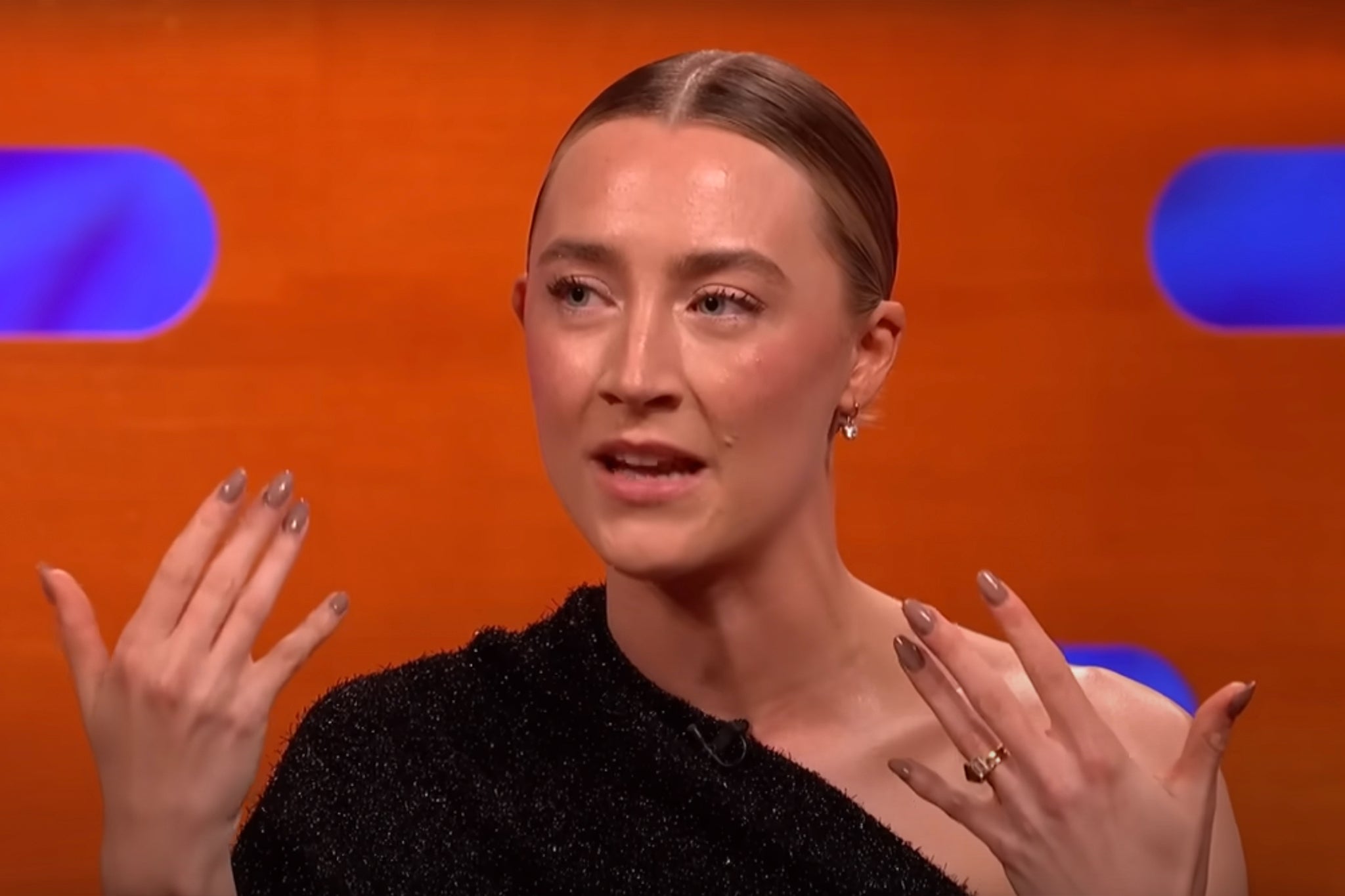 A clip of Saoirse Ronan on ‘The Graham Norton Show’ went viral in which she says girls have to think about being attacked ‘all the time’