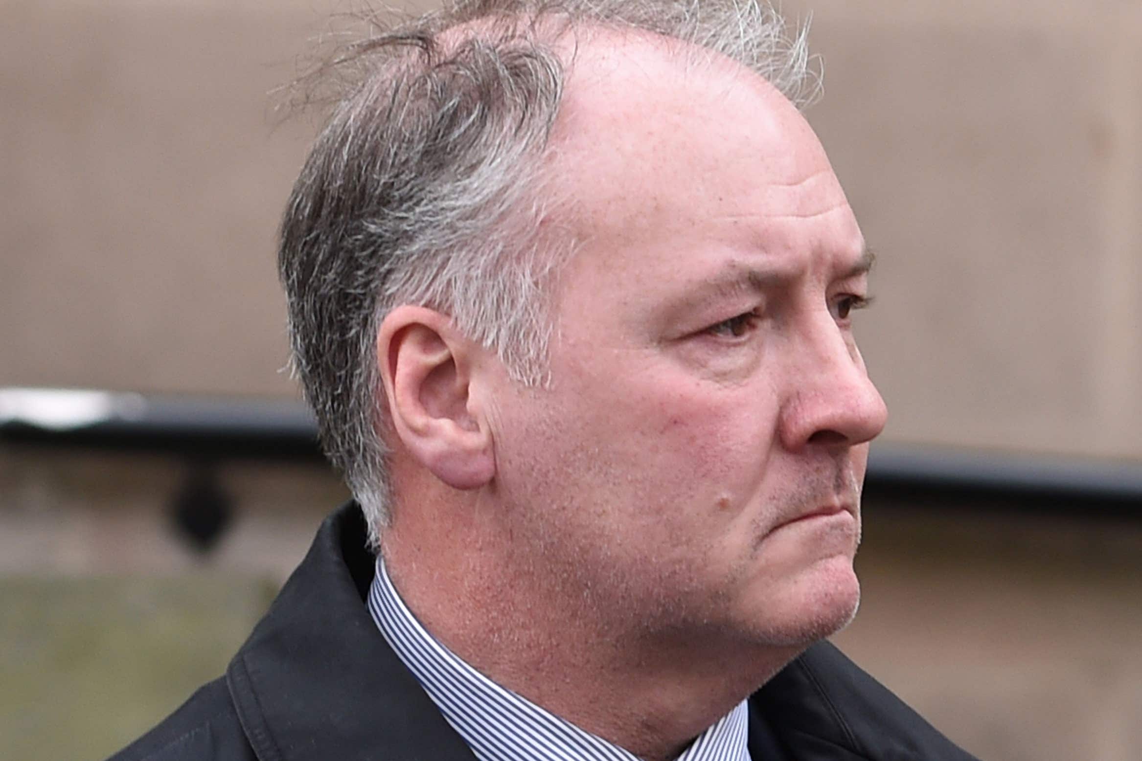 Jailed surgeon Ian Paterson appeared at the inquest from prison (Joe Giddens/PA)