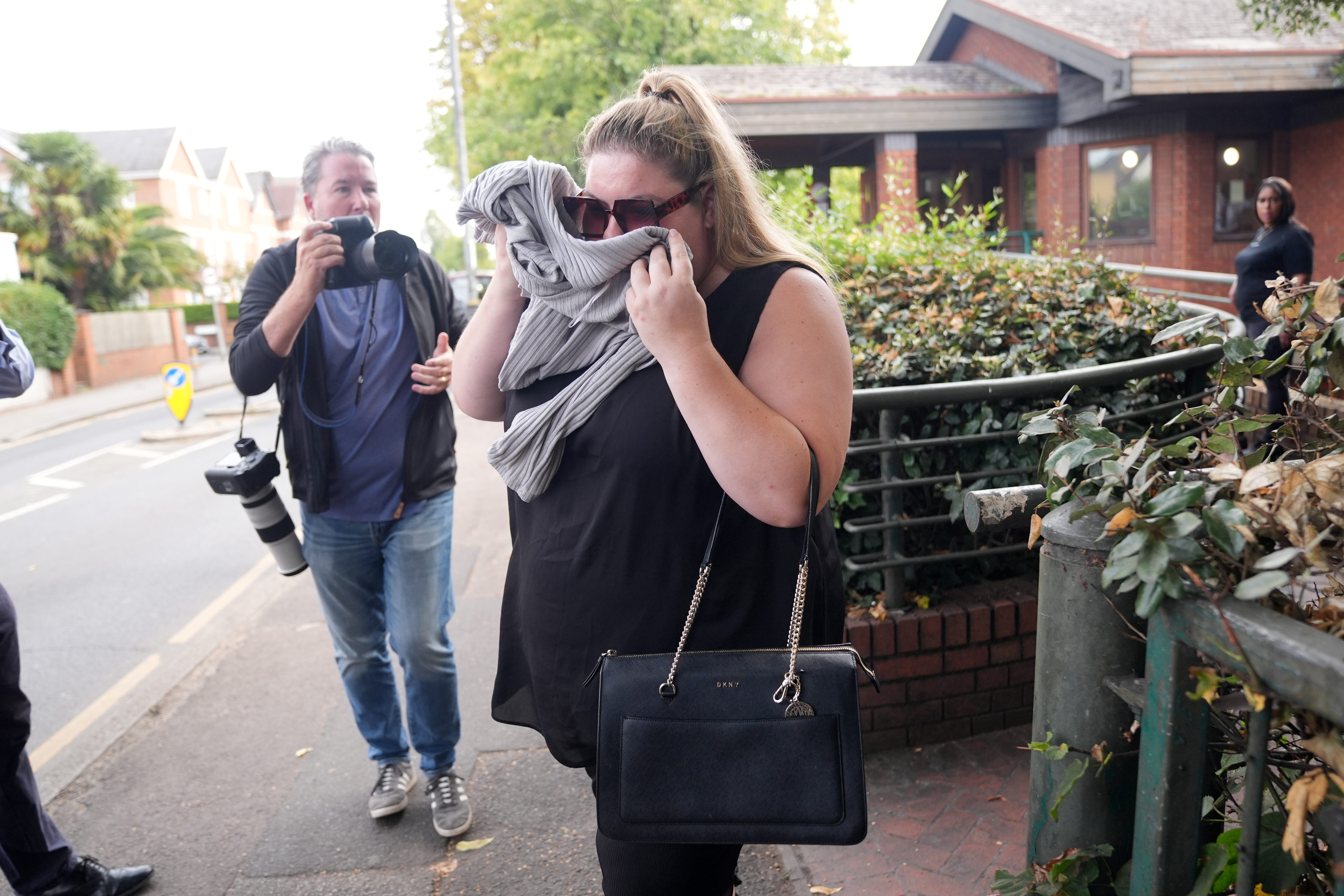 Hayley Jones appeared at Woolwich Crown Court on Thursday (Yui Mok/PA)