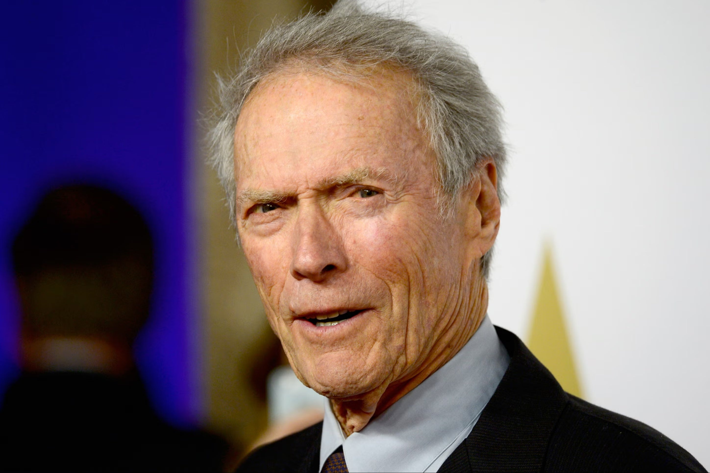 The man with no name: Clint Eastwood pictured in 2015