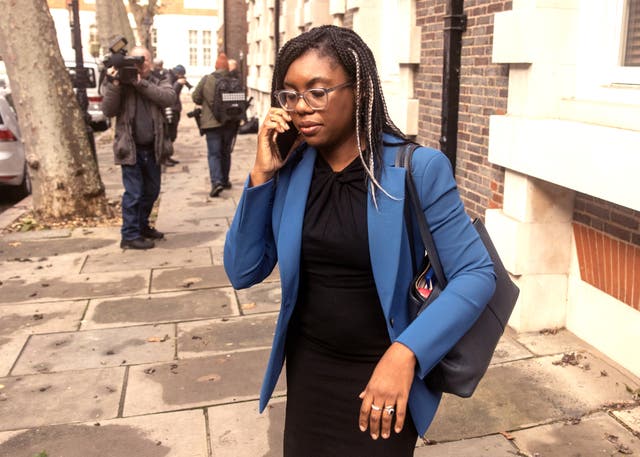 <p>Kemi Badenoch became leader of the Tories on Saturday </p>